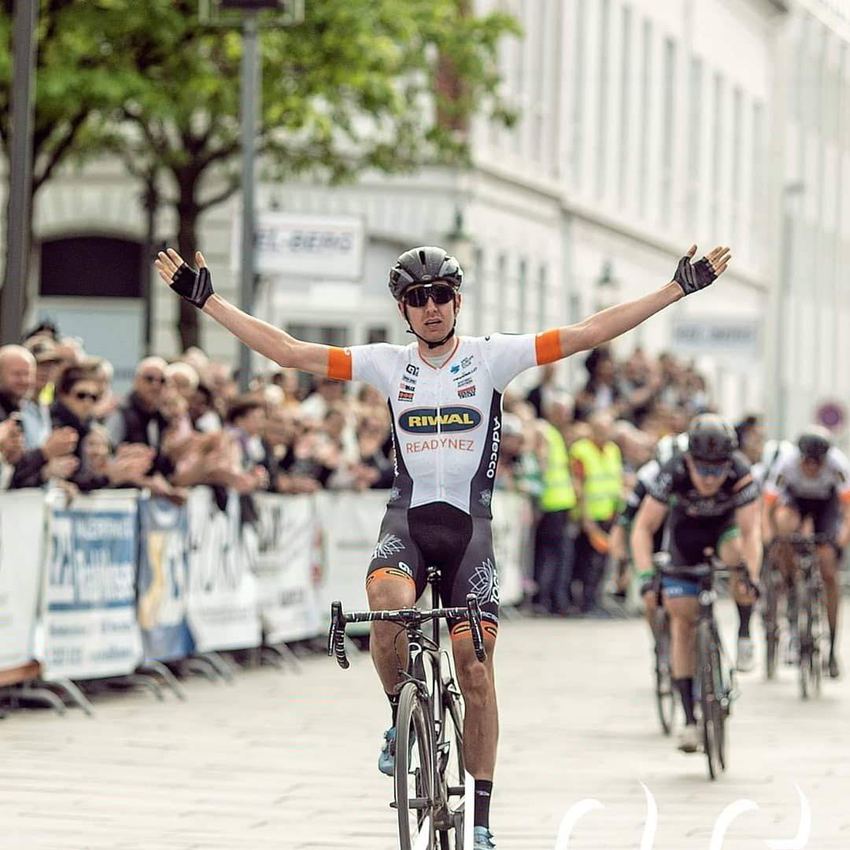 Andreas Stokbro vinder GP Herning for Riwal Readynez